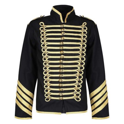 Gold Hussar Parade Steampunk Gothic Jacket