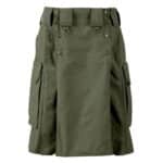 Handmade Olive Green Tactical Utility Kilt For Men