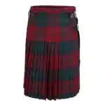 Lindsay Modern Tartan Kilt Back