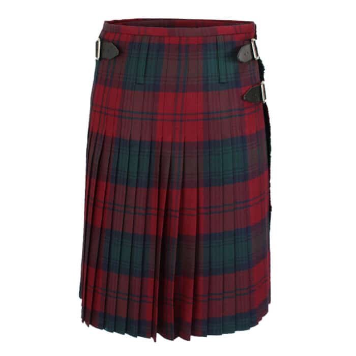 Lindsay Modern Tartan Kilt Back