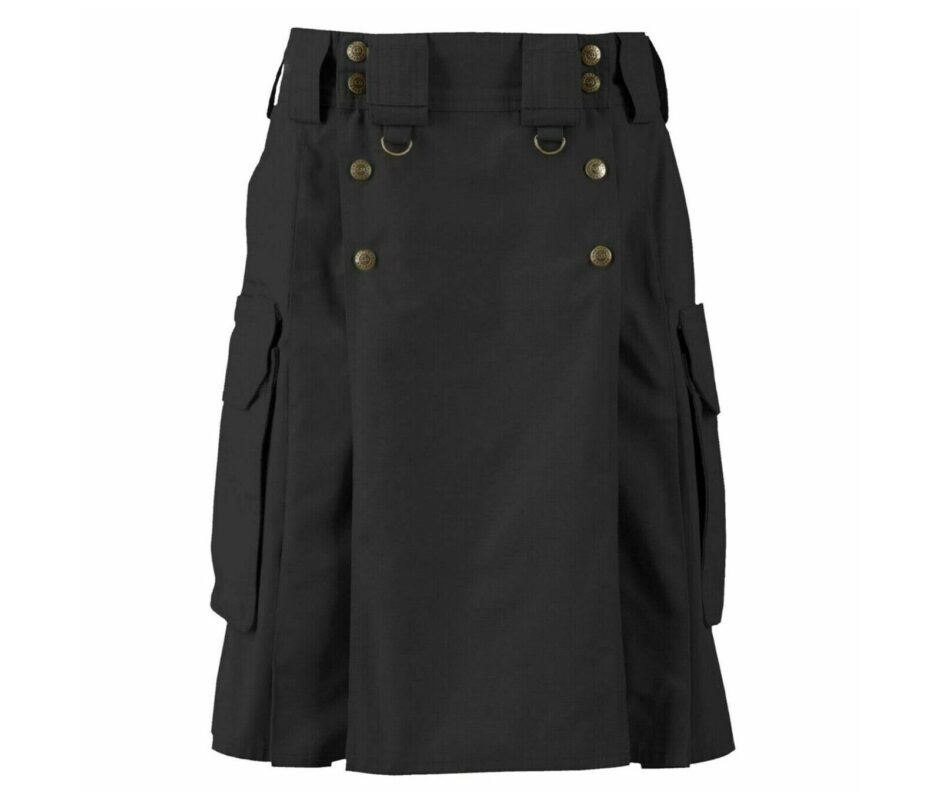 Men's Handmade Tactical Scottish Utility Kilt