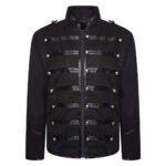 New-Black-Marching-Band-Drummer-Military-Parade-Jacket