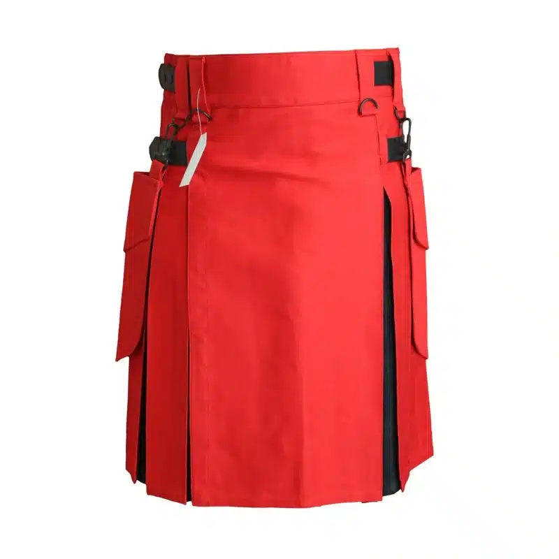 red-hybrid-kilt-scottish-attire