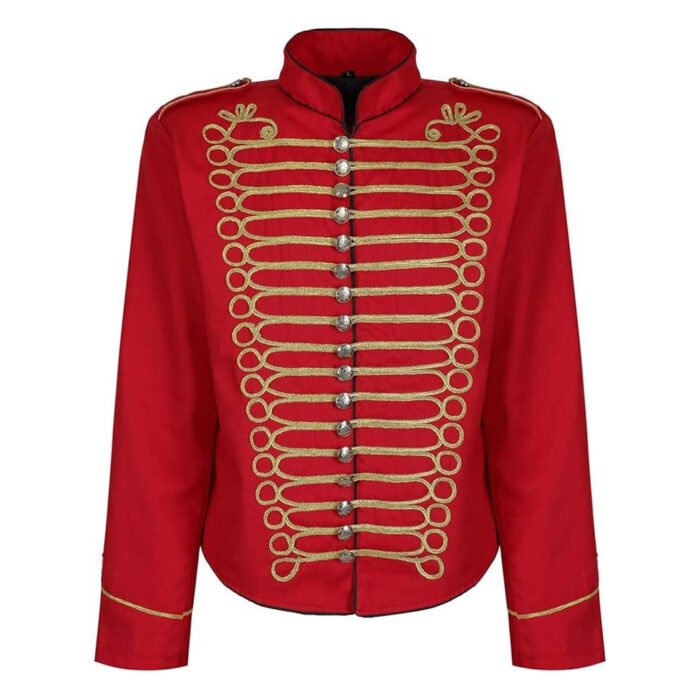 Red-Napolean-Military-Drummer-Prade-Jacket