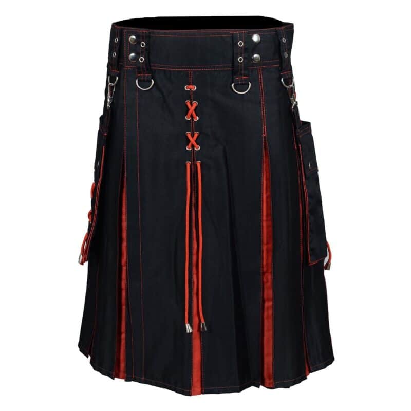 Scottish Men Fashion Utility Hybrid Kilt