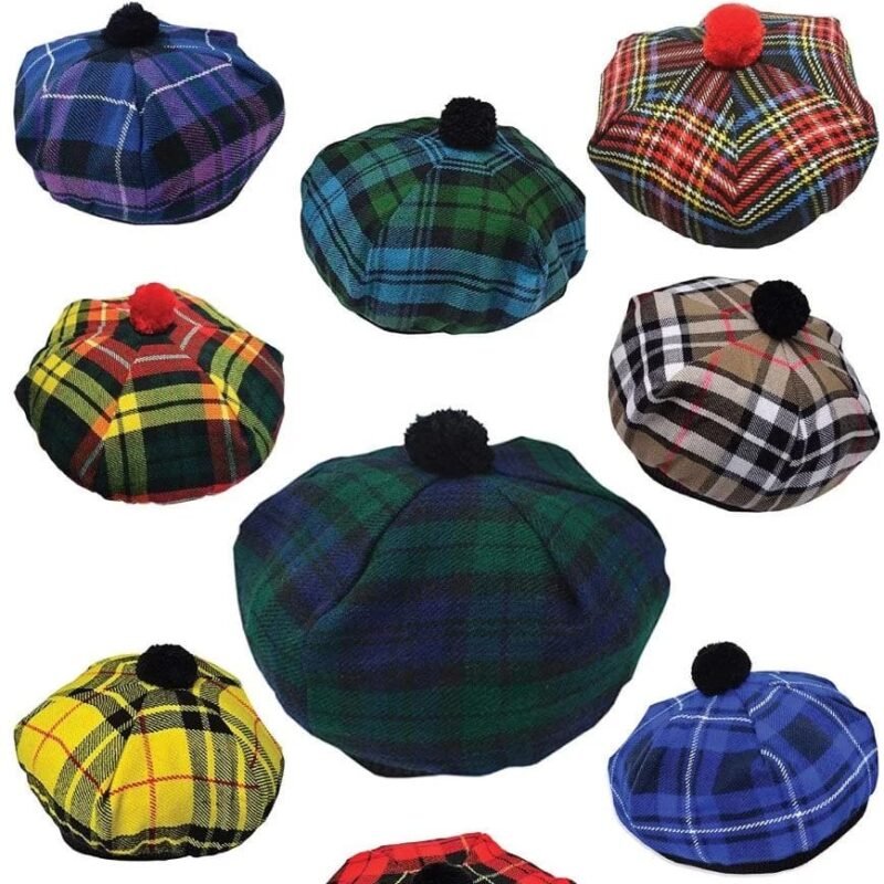 scottish hats at scottish attire