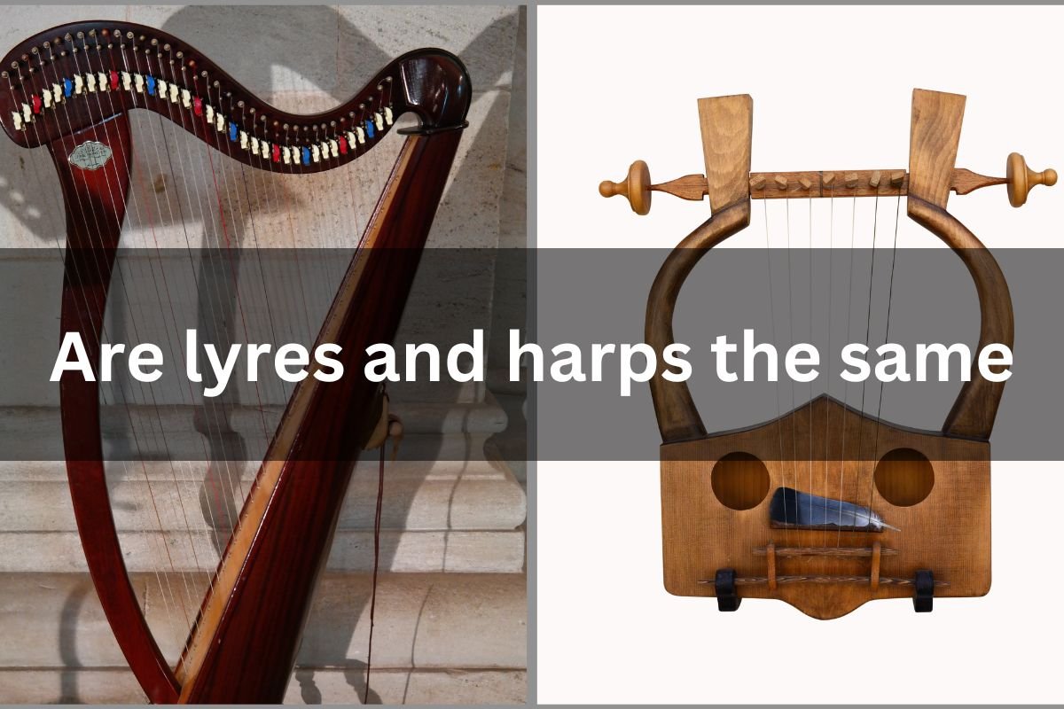 Are lyres and harps the same