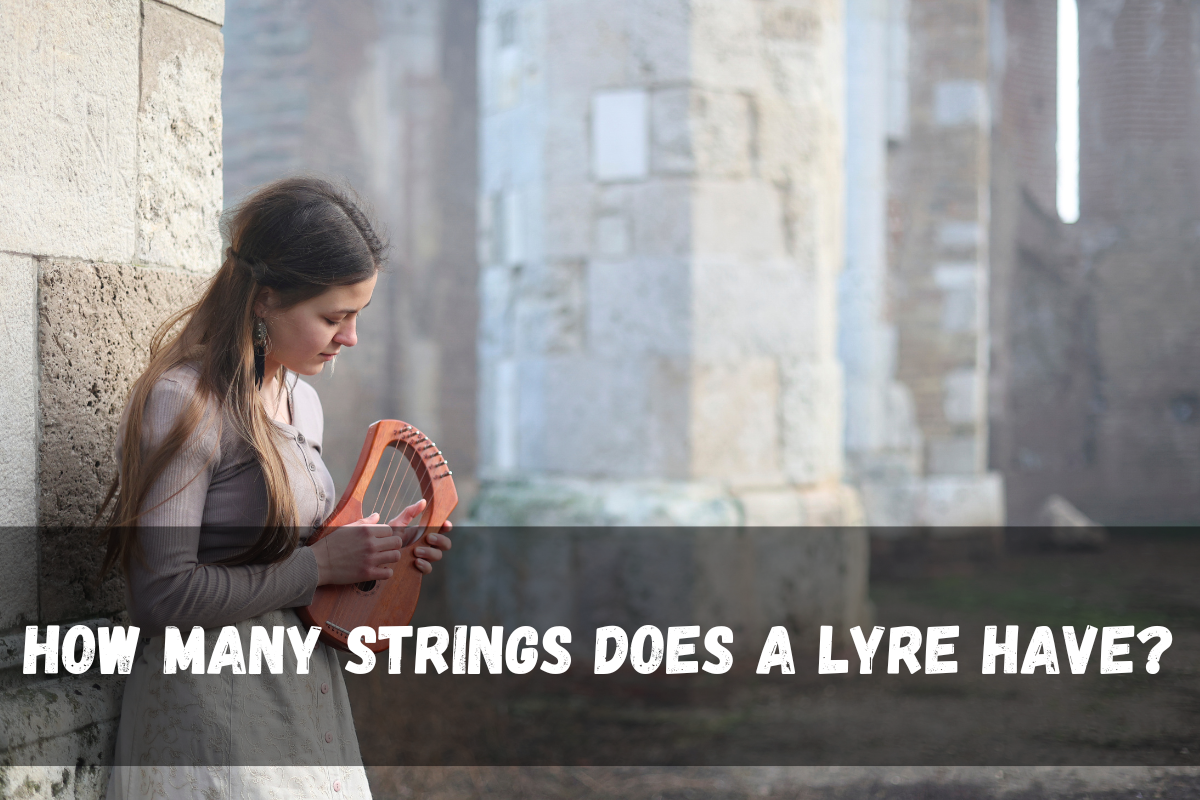 How many strings does a lyre have?