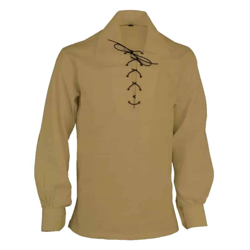Jacobite Ghillie Kilt Shirt Khaki