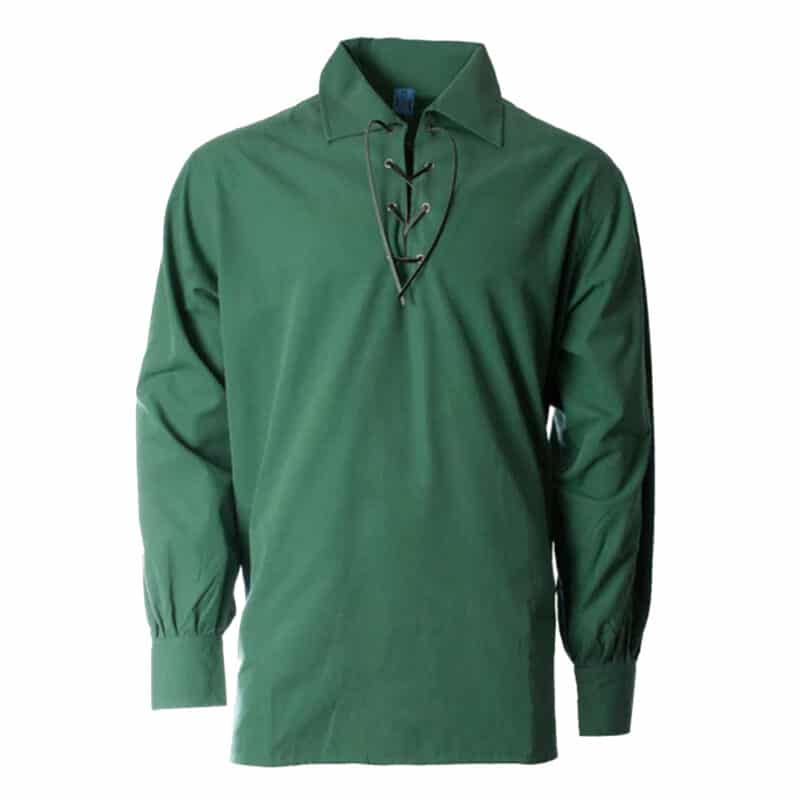 Jacobite Ghillie Shirt Green Antique