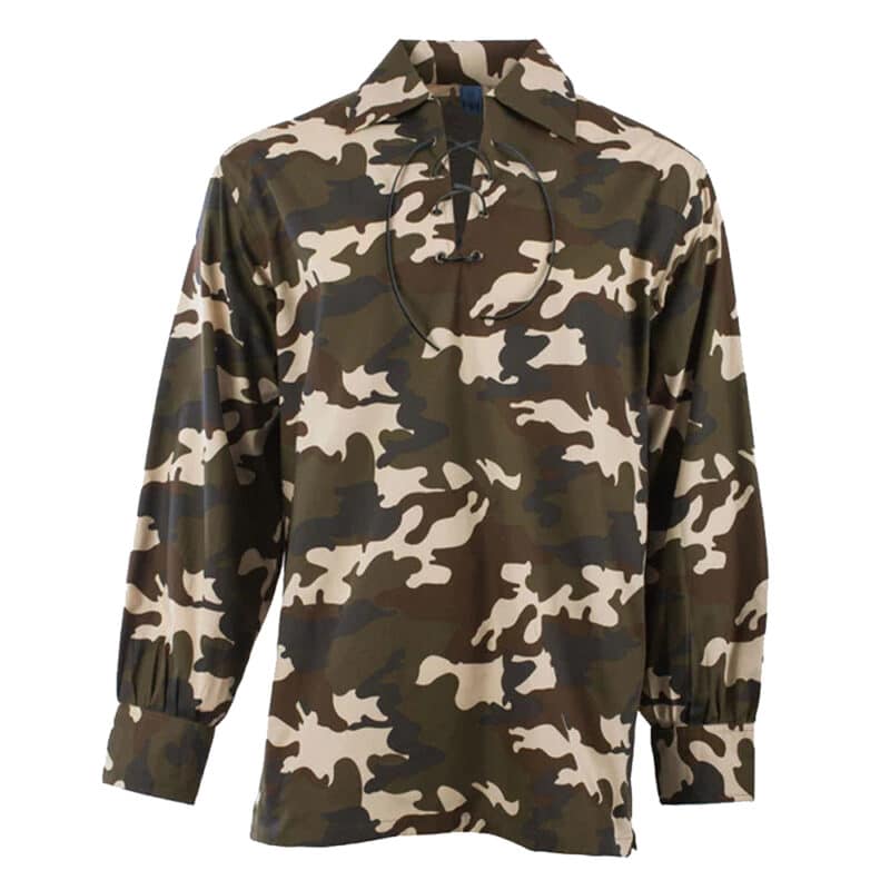 Jacobite Ghillie Shirt Green Camo