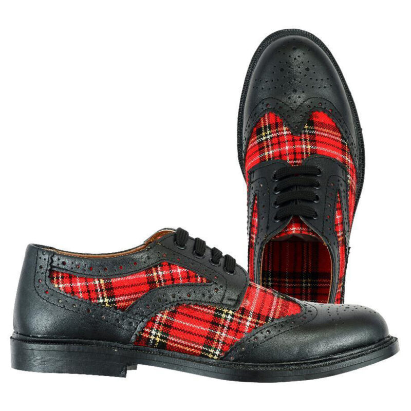 Mens Tartan Brogues