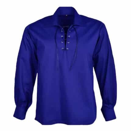 Royal Blue Jacobite Ghillie Shirt