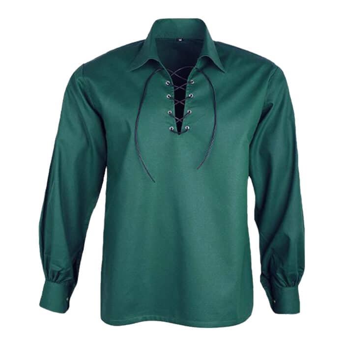 Sea Green Jacobite Ghillie Shirt