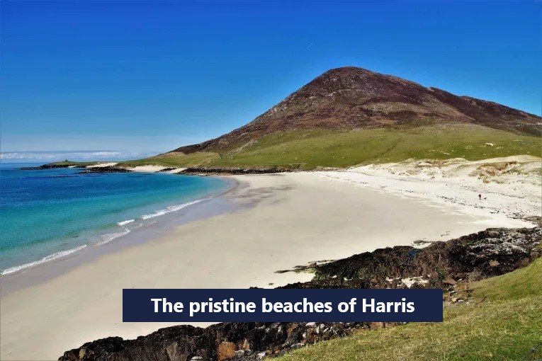 The pristine beaches of Harris
