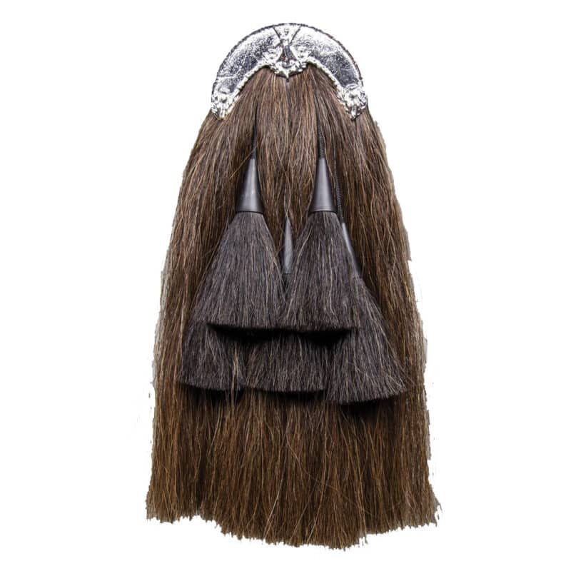Thistle Cantle Horse Hair Piper Sporran