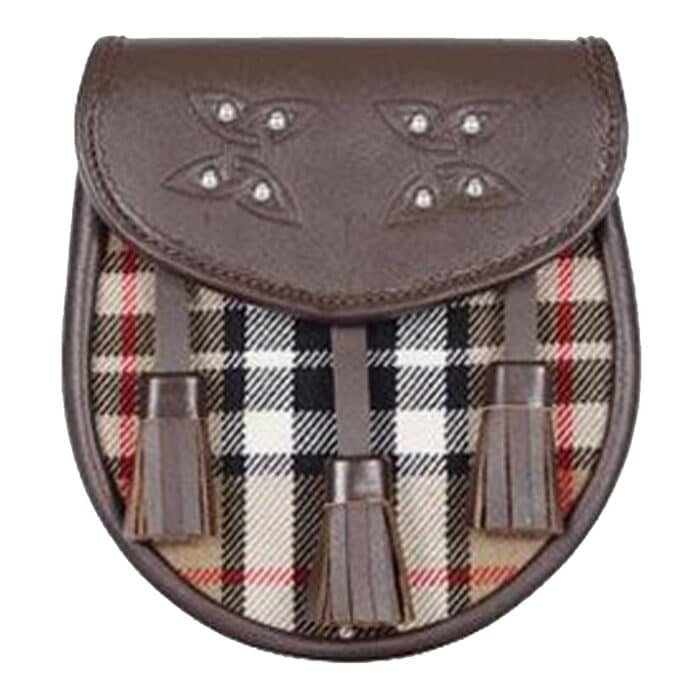 Thompson Camel Tartan Sporran