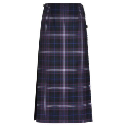 ladies long tartan kilt skirt