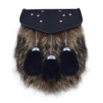 Semi Dress Fox Fur Leather Sporran