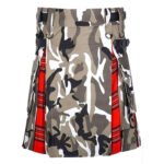 Urban Camo Tartan Hybrid Kilt