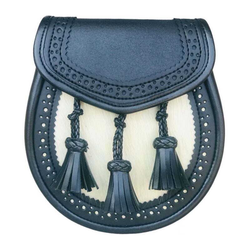 Black Leather Sporran