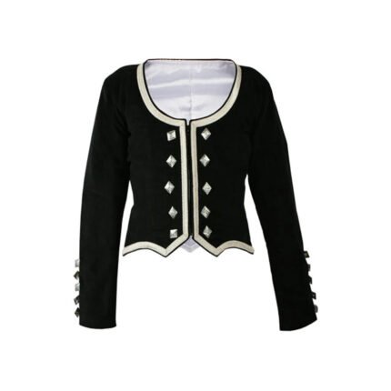 Black Velvet Highland Dancing Jacket