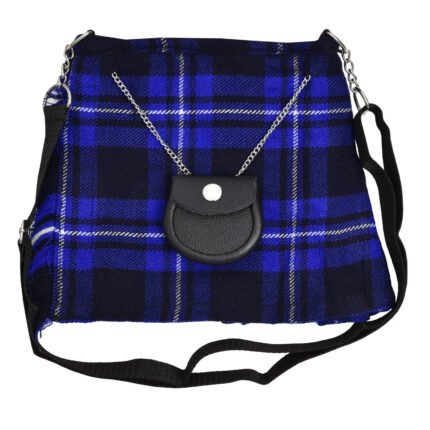 Blue Tartan Handbag