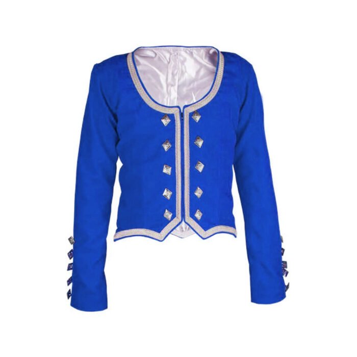 Blue Velvet Highland Dancing Jacket Women