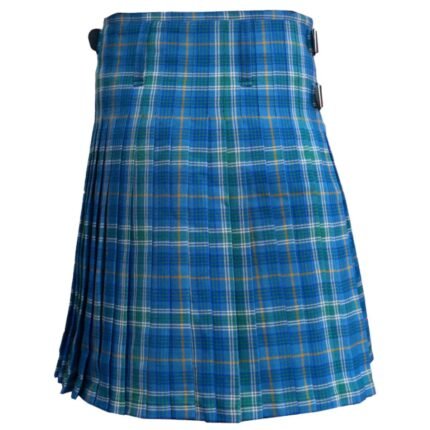 Clan County Fermanagh Tartan Kilt Back