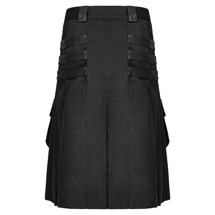 Deluxe Gothic Utility Kilt Back