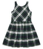 Girls Tartan Christmas Dress