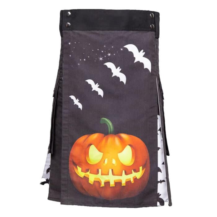 Halloween Black Designed Hybrid Kilt