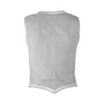 Light Grey Velvet Highland Dancing Vest Back