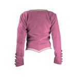 Light Pink Velvet Highland Dancing Jacket Back