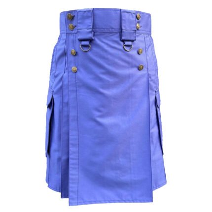 Modern Blue Utility Kilt