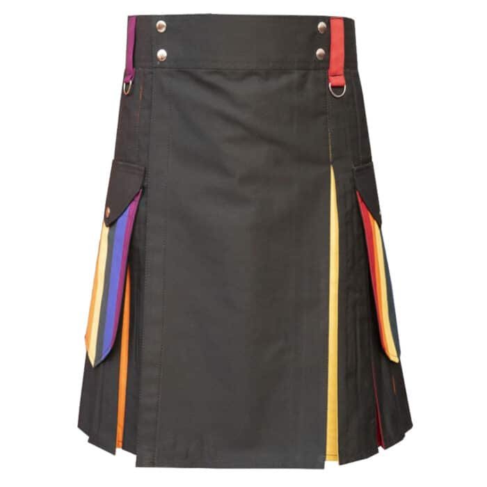 Modern Box Pleated Hybrid Kilt