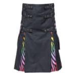 Modern Hybrid Rainbow Kilt