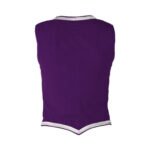 Purple Velvet Highland Dancing Vest Back