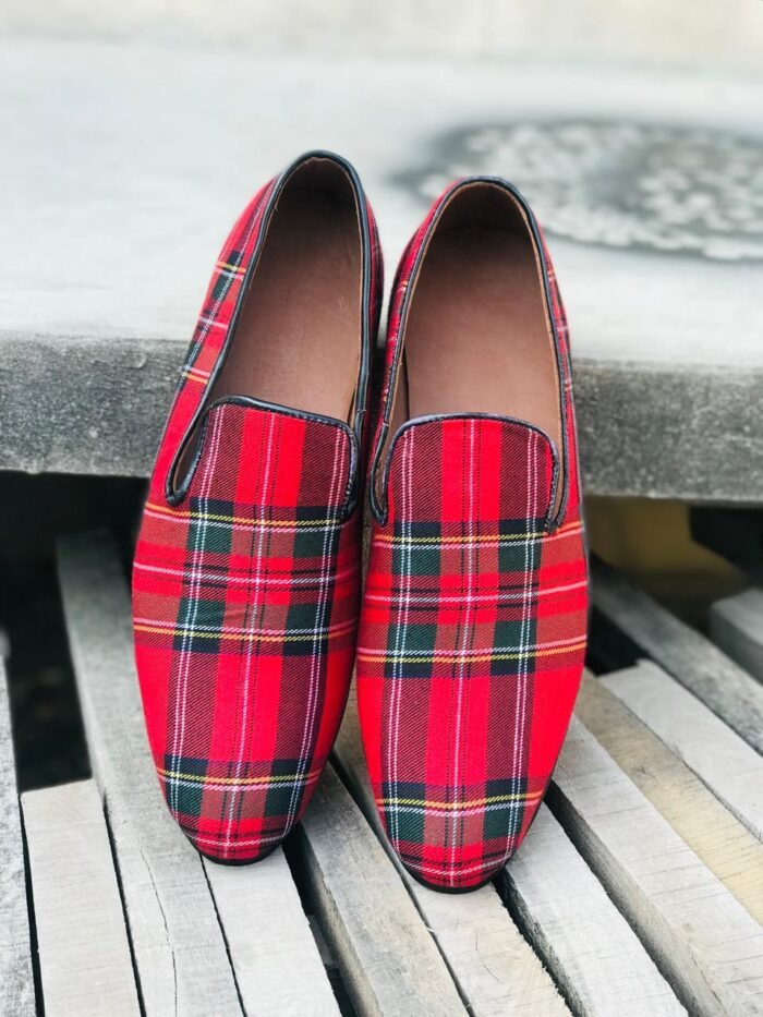 Royal Stewart Tartan Shoes Front