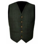 Trendy Scottish Tweed Argyll Kilt Jacket Vest