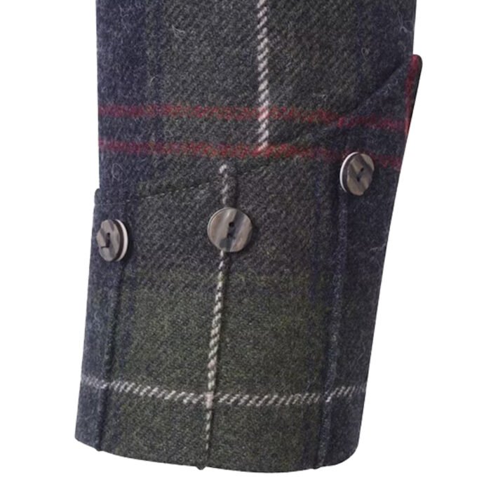 Tweed Argyll Kilt Jacket Cuffs