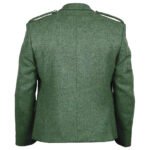 Lovat Green Tweed Argyll Jacket Back