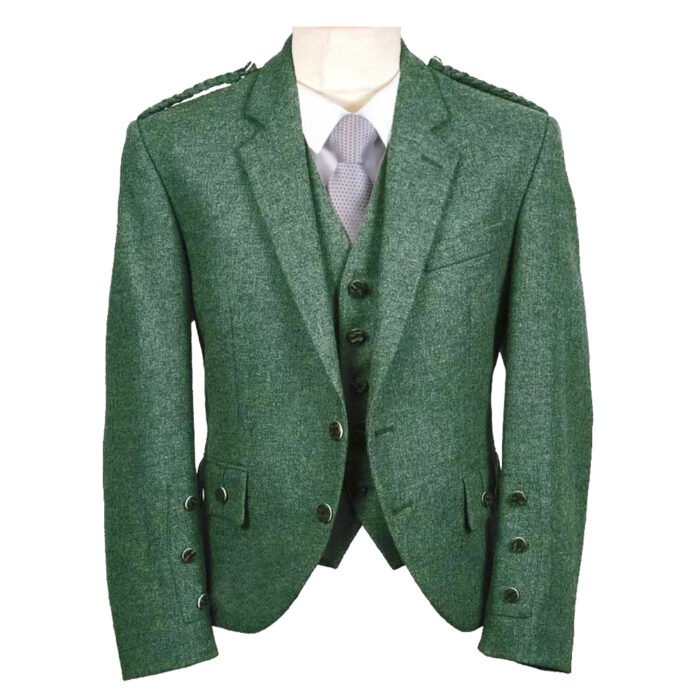 Lovat Green Tweed Argyll Jacket