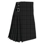 Black Shadow Tartan Kilt