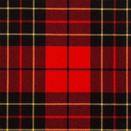 Clan Brodie Red Modern Tartan