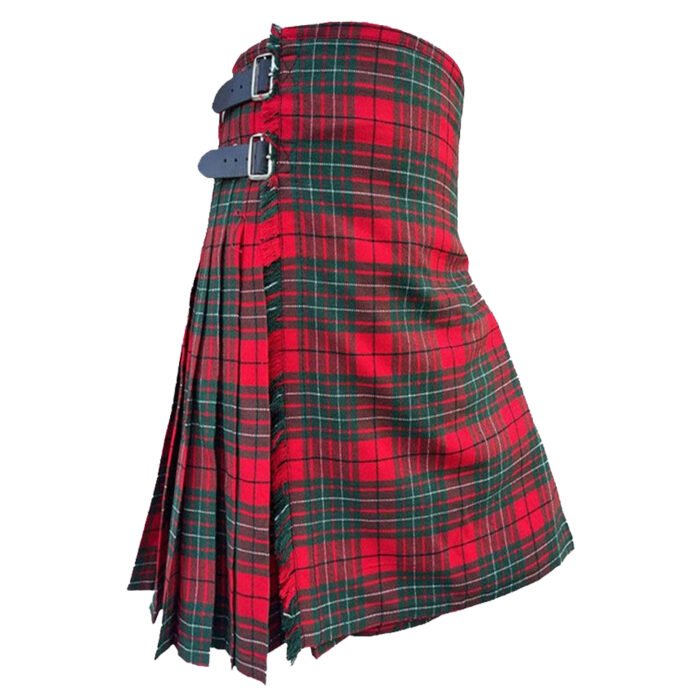 Cumming Clan Modern Tartan Kilt Side