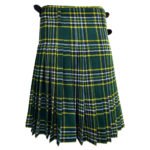 Dark Irish Tartan Kilt Back