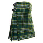 Dark Irish Tartan Kilt Side