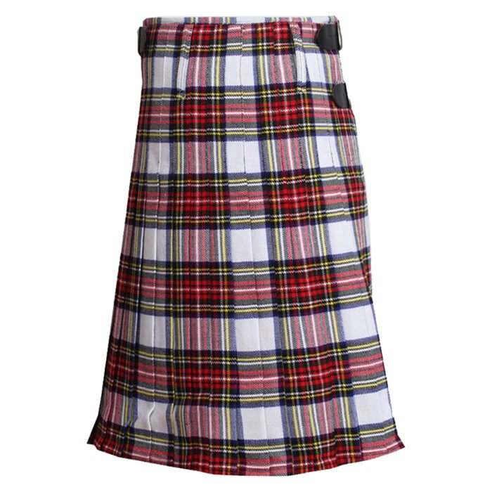 Dress Stewart Tartan Kilt For Men Back