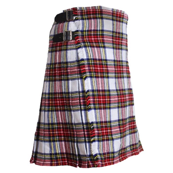 Dress Stewart Tartan Kilt For Men Side